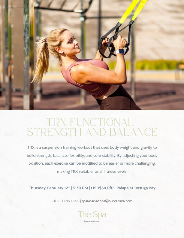 TRX FUNCTIONAL STRENGTH AND BALANCE